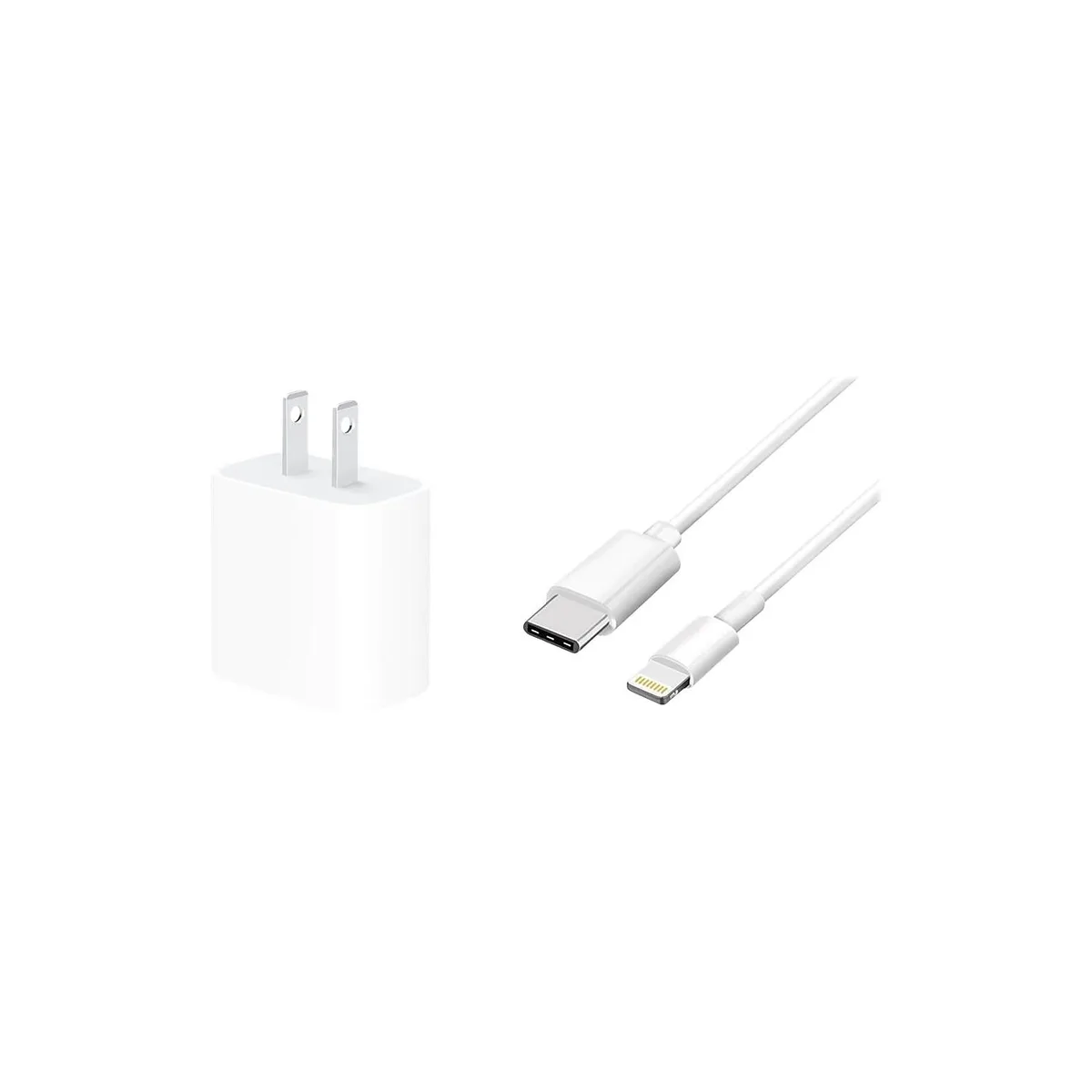 4XEM 4XEM 4XIPHN12KIT6 20W USB-C adapter 6ft Lightning cable kit — product photo
