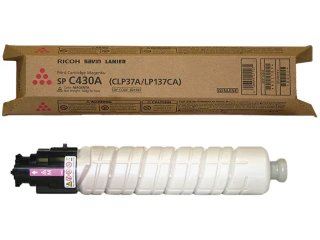 Ricoh Ricoh 821107 SP C430A Magenta toner cartridge 21000 pages — product photo