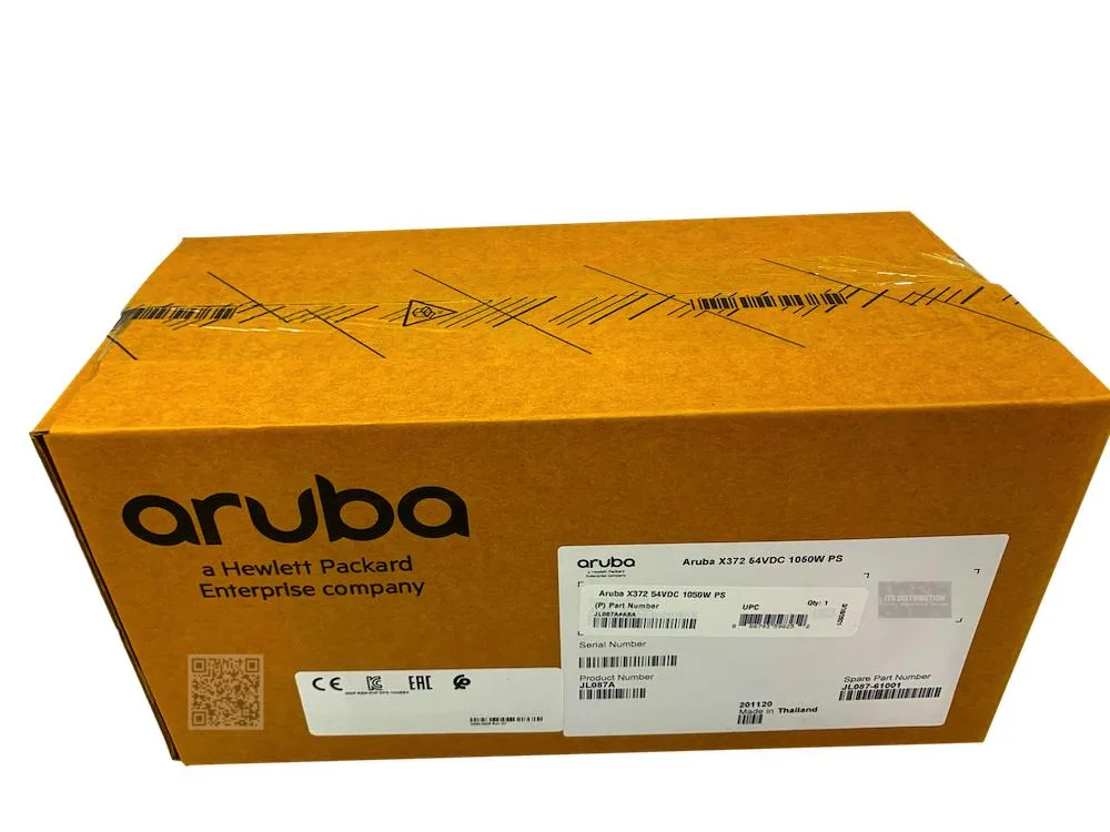 HPE HPE Aruba X372 1050W server power supply JL087A#ABG — product photo