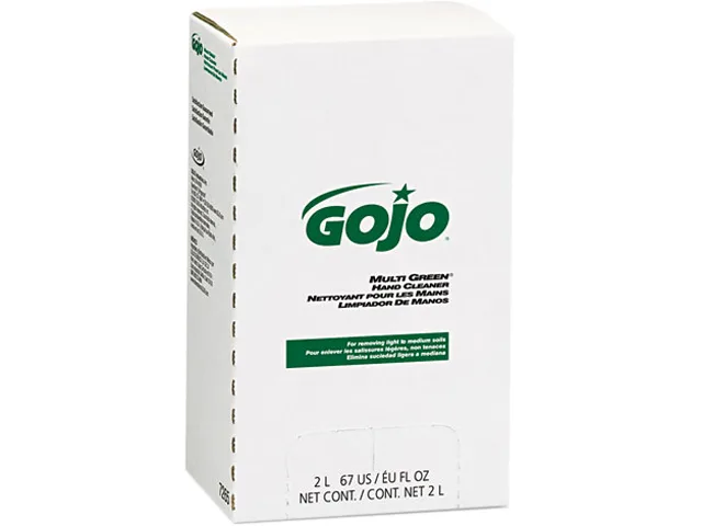 GOJO GOJO 7265 Multi Green Hand Cleaner Refill 2000 mL Citrus Scent 4/Carton — product photo