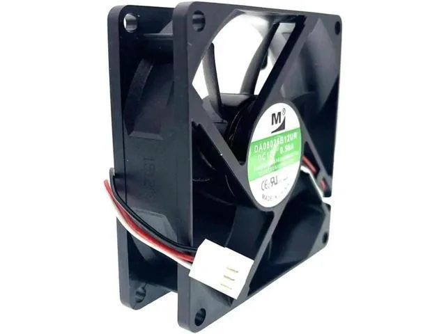 LORDWORLD LORDWORLD DA08025B12UR 8025 80mm 12V .50A Fan — product photo