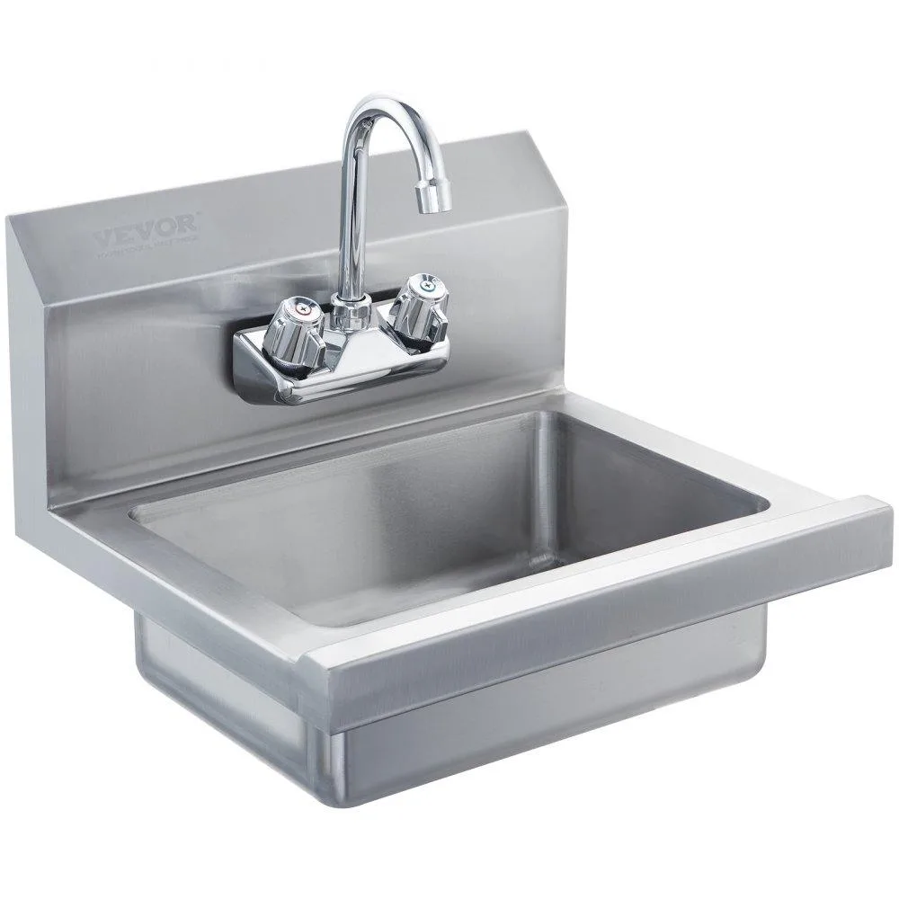 VEVOR VEVOR Commercial Hand Sink with Faucet 17 x 12.8 in — product photo
