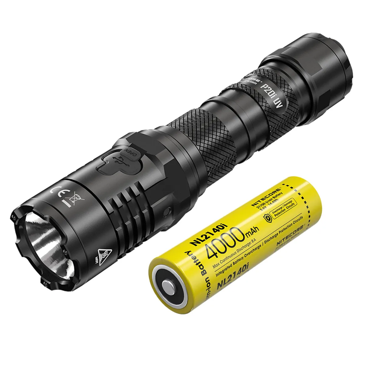 Nitecore Nitecore P20i UV 1800 Lumen Rechargeable Flashlight — product photo
