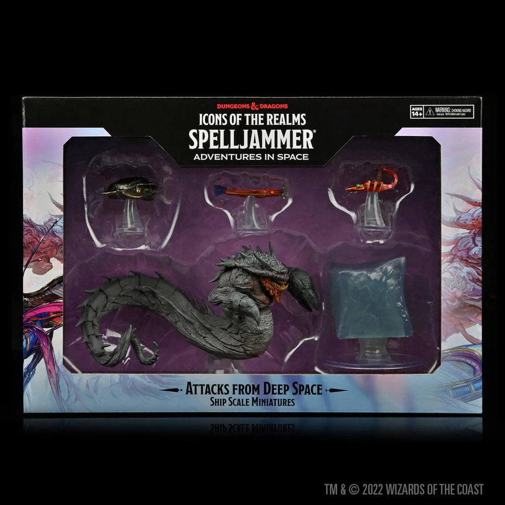 WizKids Games WizKids Games Icons of the Realms Ship Scale Attacks from Deep Space hobby collectible WZK 96180 — product photo
