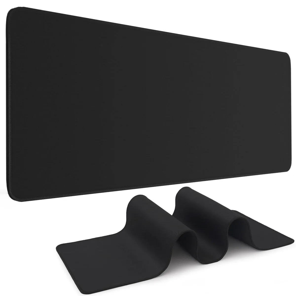 KEHIPI KEHIPI black-2P mouse pad 31.5 x 11.8 in black — product photo