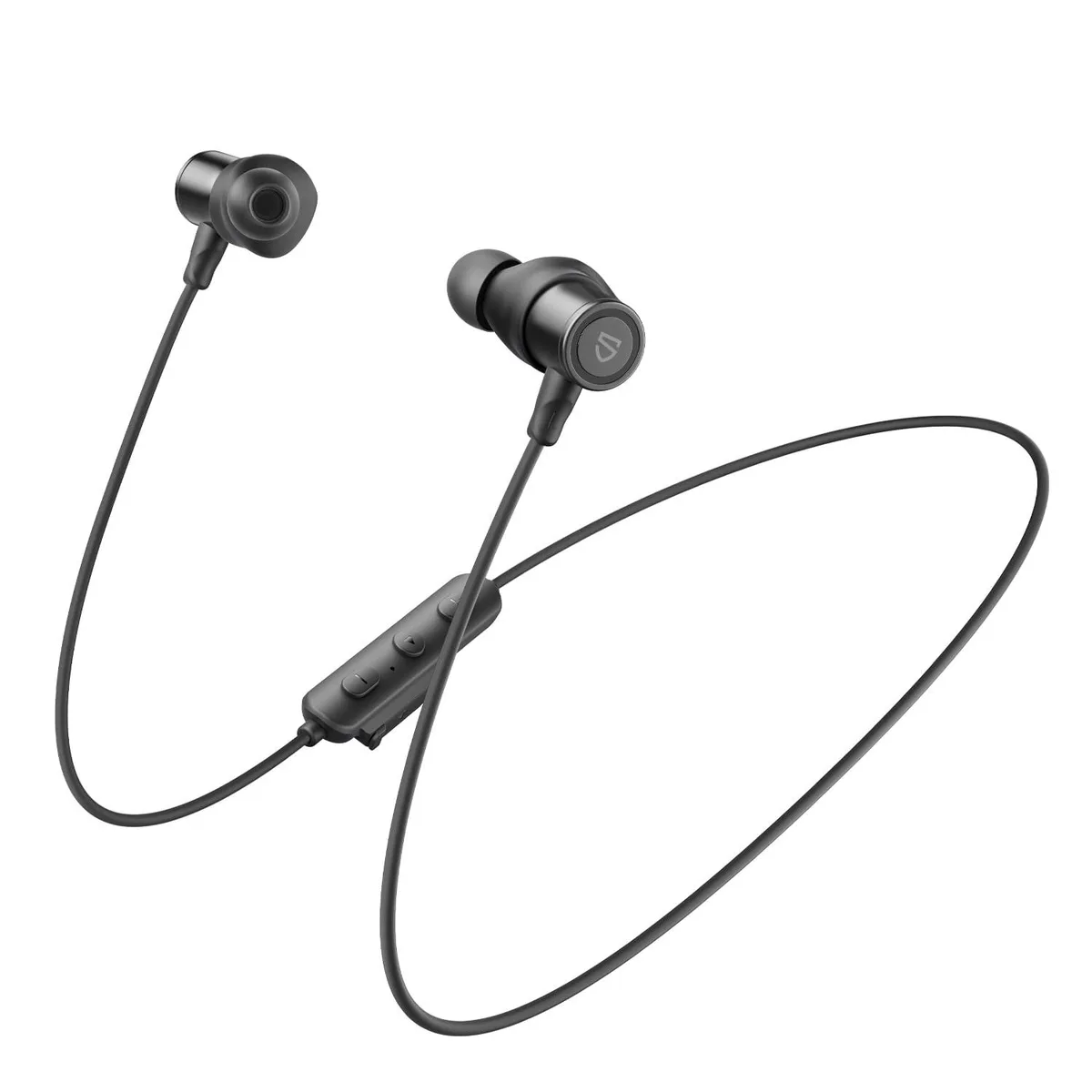 SoundPEATS Q40 HD Neckband Headphones Bluetooth 6.0 11mm 20H Black — product photo
