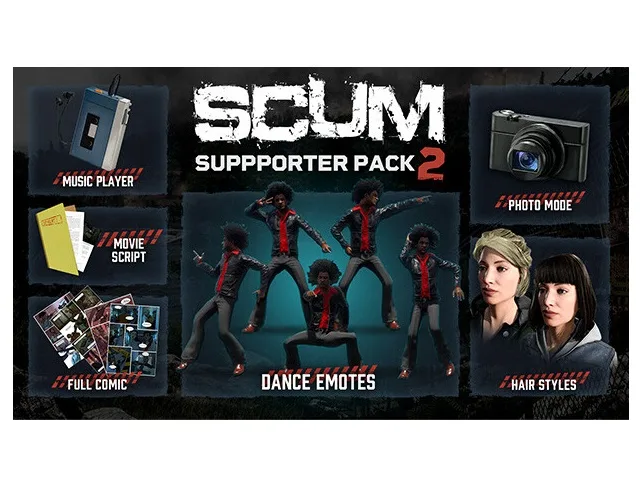 Secret Mode Secret Mode 87051 SCUM Supporter Pack 2 downloadable game — product photo