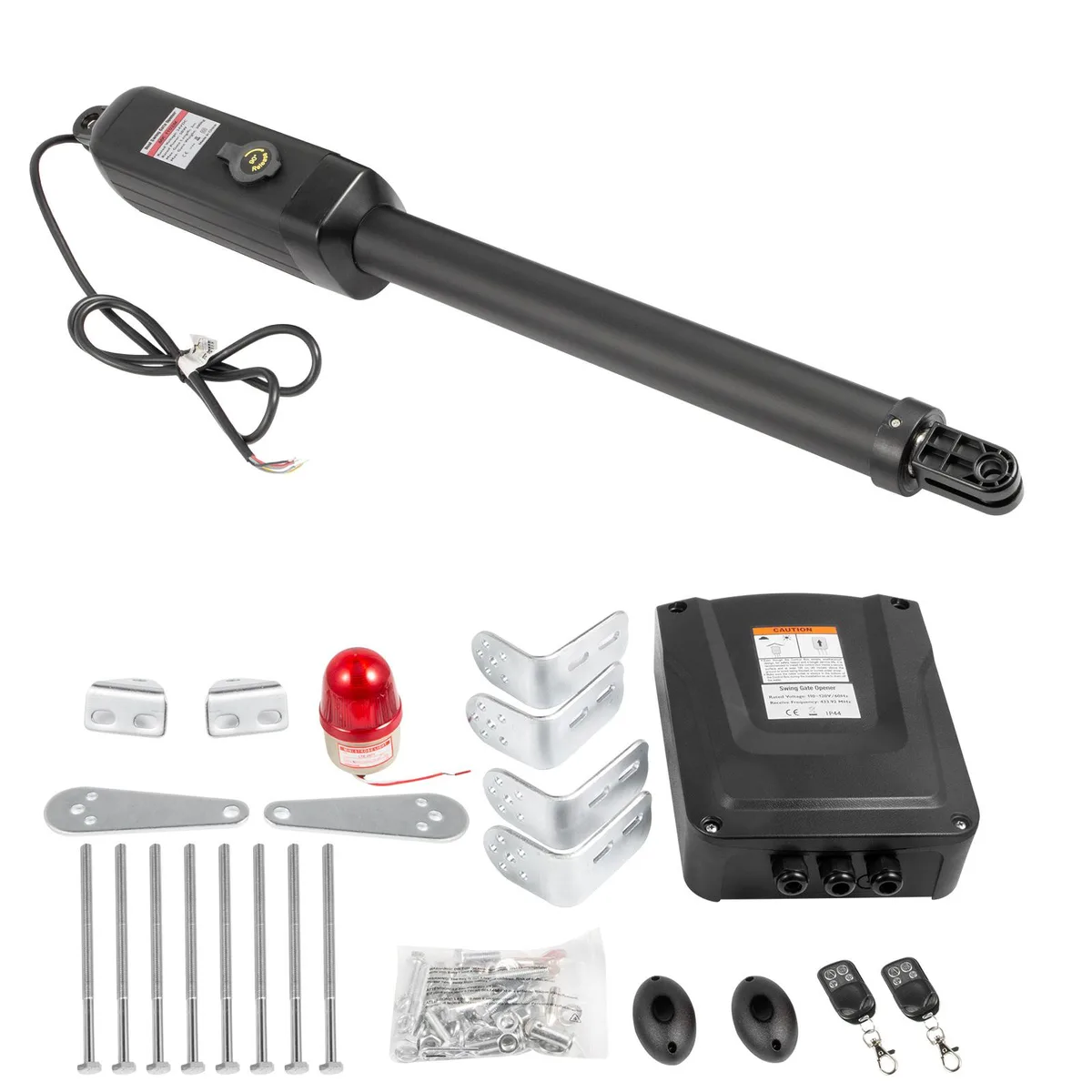 VEVOR VEVOR Dual Swing Gate Opener 16mm/s 660lbs 18ft AC 50W Remote Kit — product photo