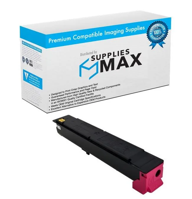 SuppliesMax SuppliesMax Magenta Toner Cartridge 12000 Pages for Kyocera TASKalfa 356ci 358ci TK-5207M — product photo
