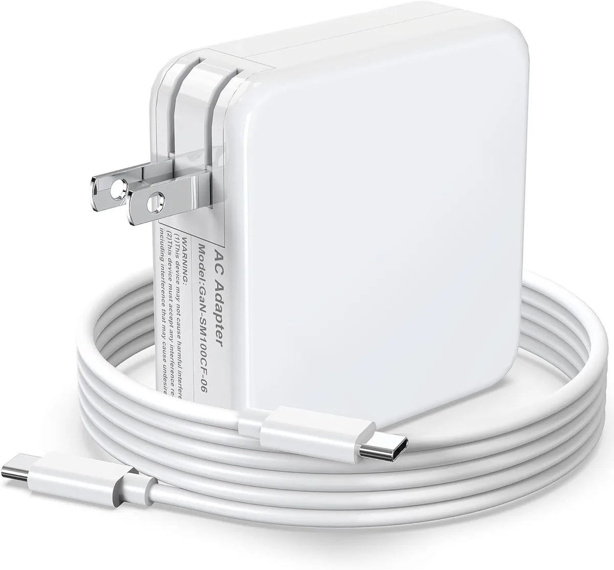 FORIDA FORIDA 100W USB-C GaN AC Adapter with 5.9ft Cable — product photo