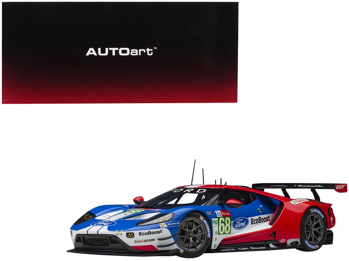 Autoart Autoart Ford GT #68 24H Le Mans 2019 1/18 Vehicle — product photo