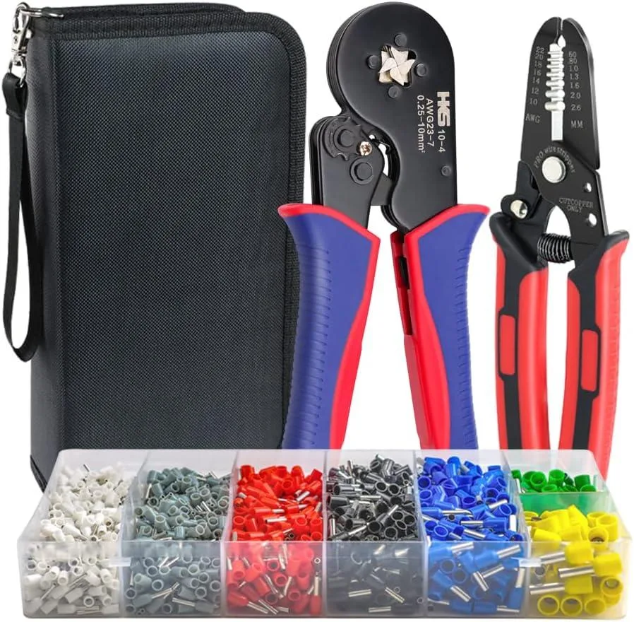 BFKK BFKK Ferrule Crimping Tool Kit AWG 23-7 1900pcs — product photo