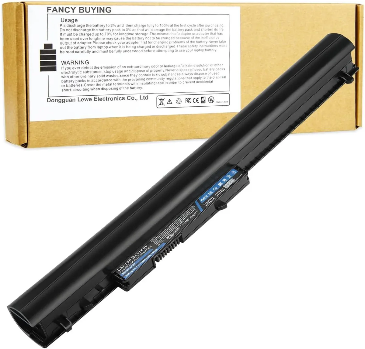 TAURKENAM TAURKENAM laptop battery 11.1V 2600mAh for HP 14-Y 15-F — product photo