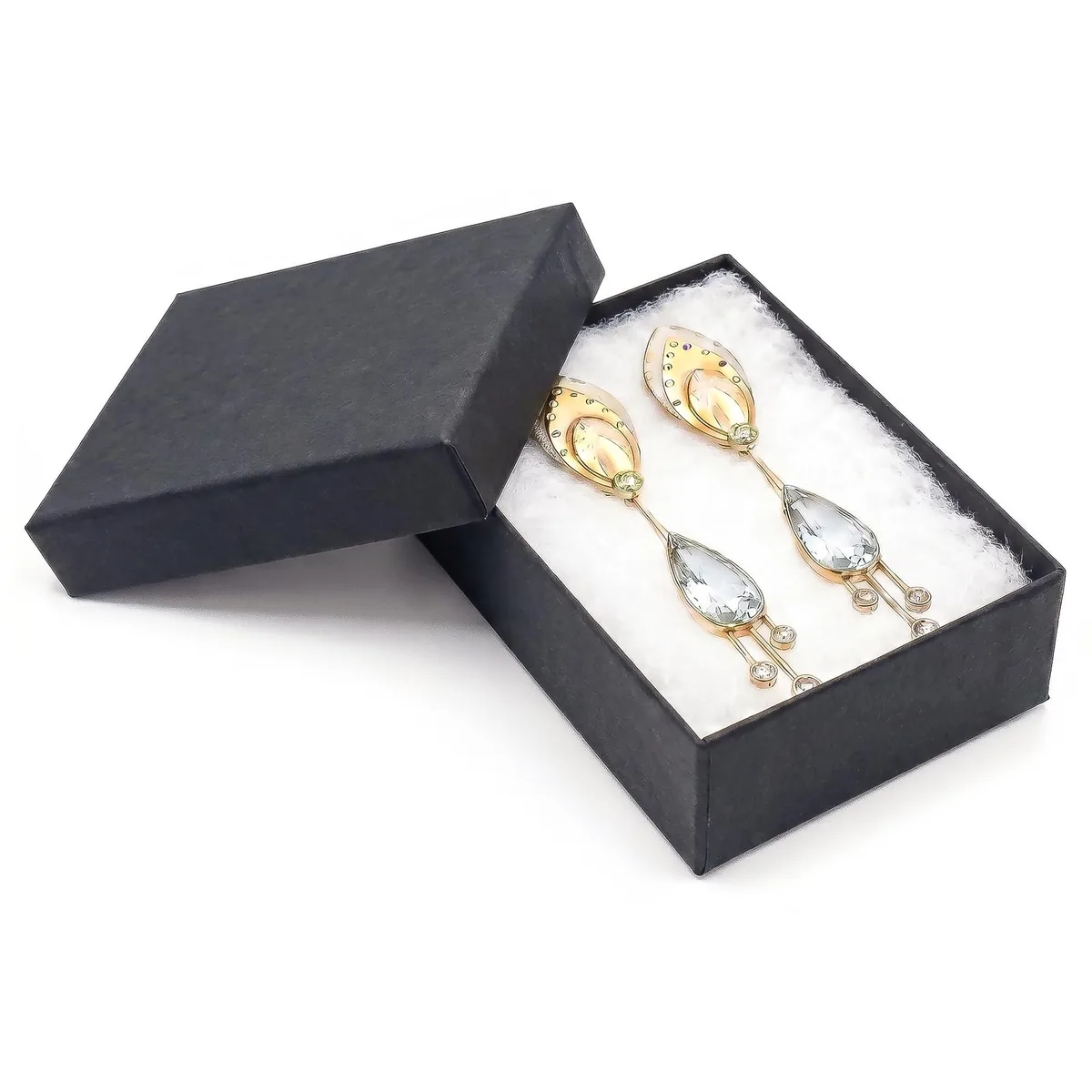  TheDisplayGuys B32 #32 Cardboard Jewelry Gift Boxes 25 Pack Matte Black — product photo