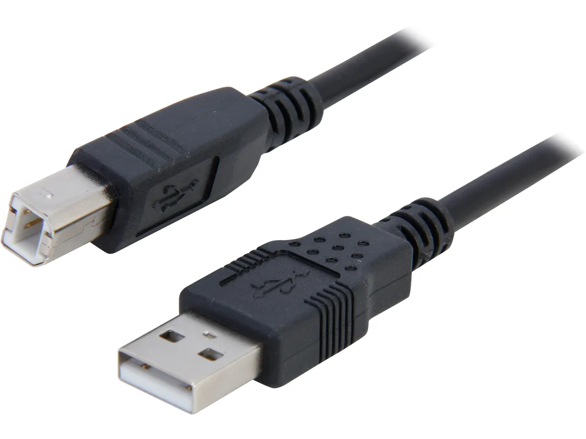 Cables To Go Cables To Go 28103 USB 2.0 A Male to B Male Cable 9.8 Feet 3 Meters Black — product photo