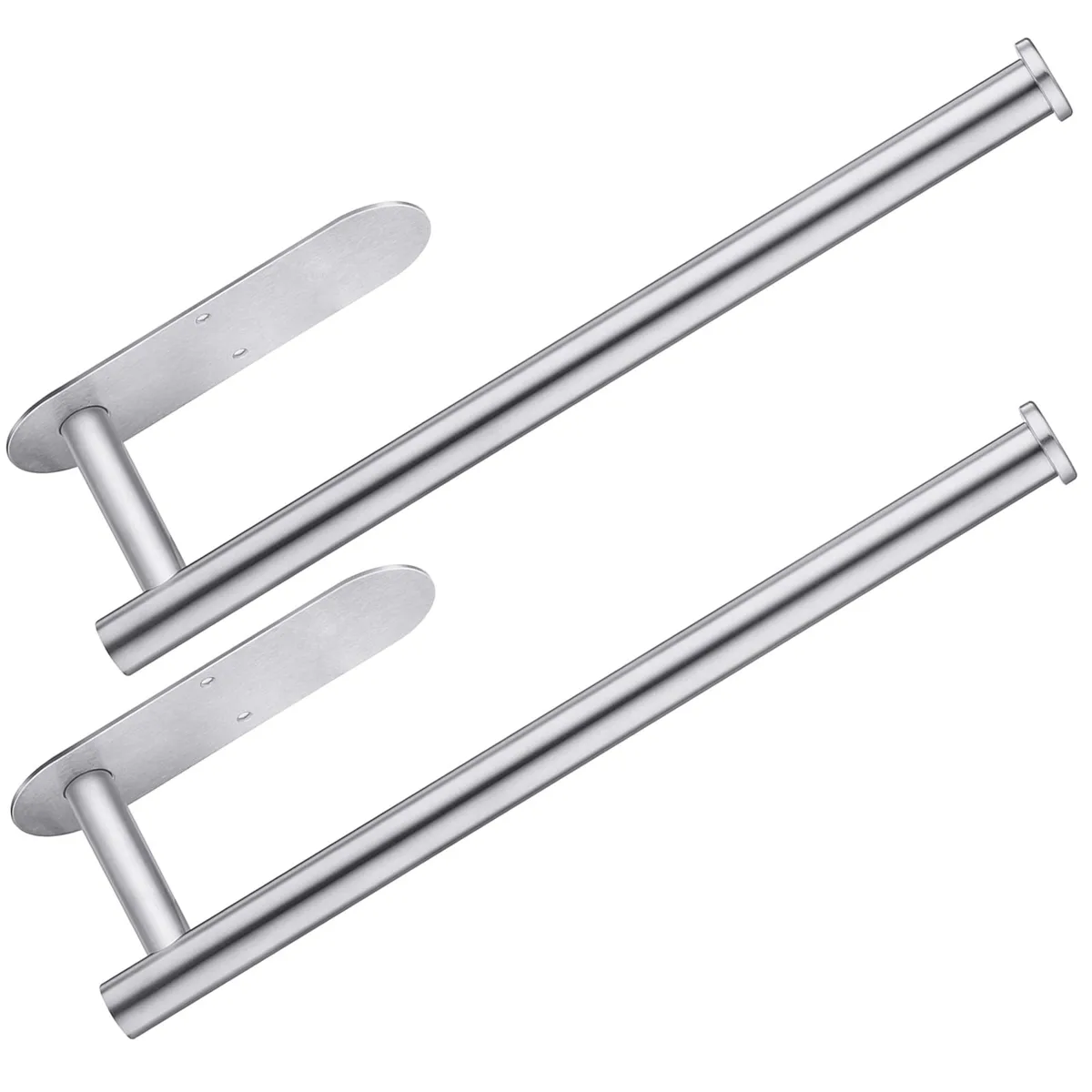  CUXIXA 13 Inch Stainless Steel Paper Towel Holder 2 Pack Silver — product photo