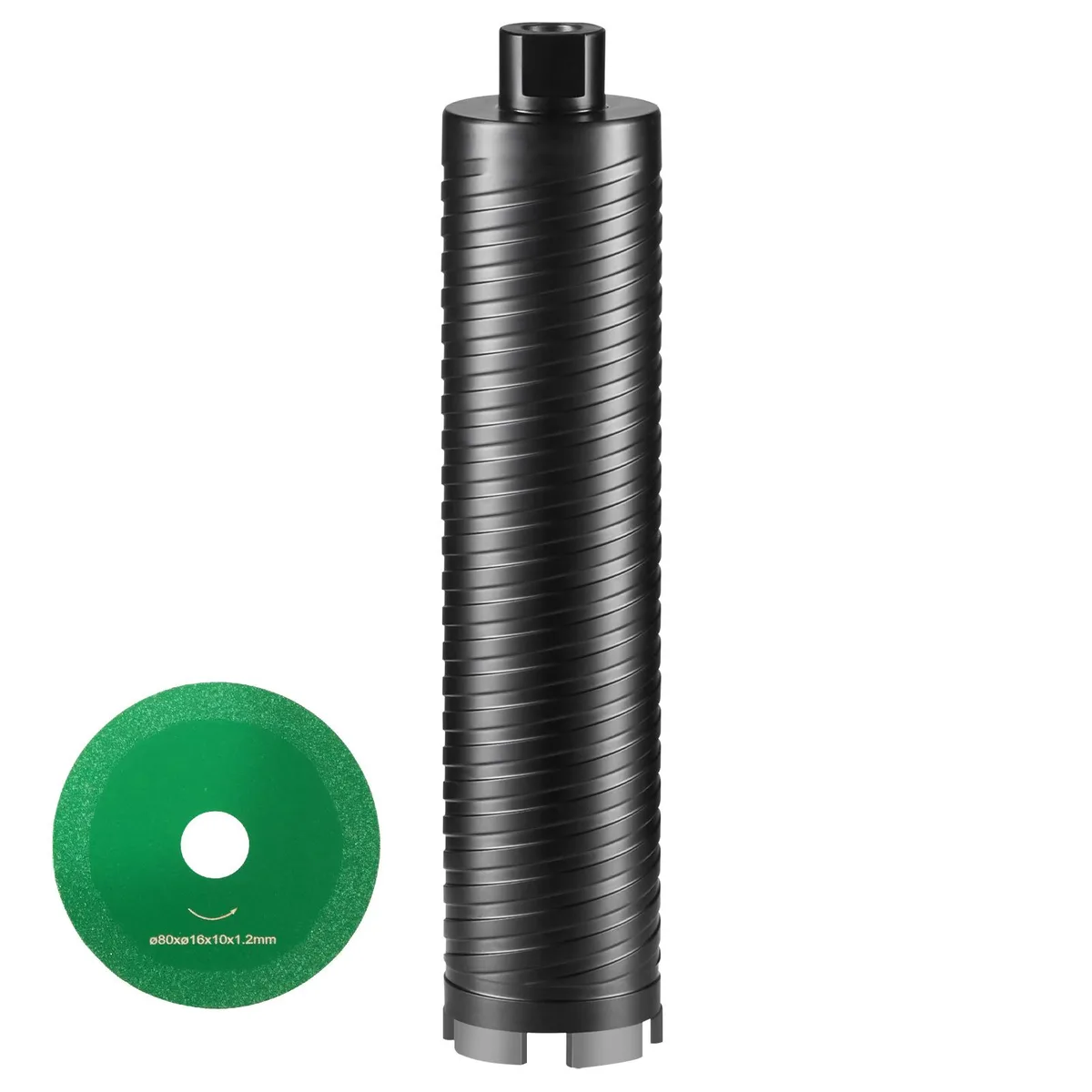 VEVOR VEVOR Core Drill Bit 2.5 in 9.5 in Depth 5/8"-11 Laser Welded — product photo