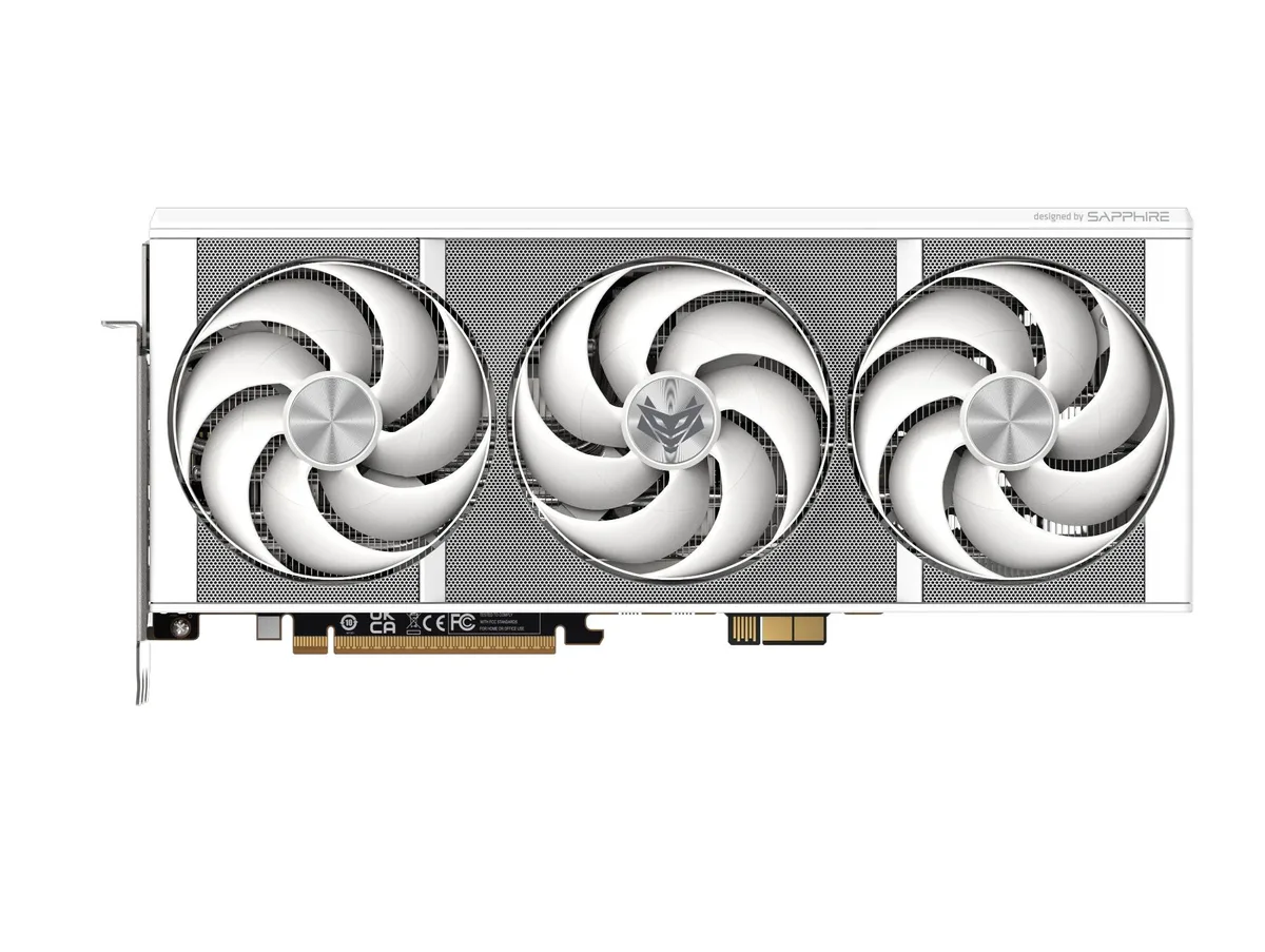 Sapphire Tech Sapphire Tech Nitro+ Polar RX 9070 XT Phantomlink PE 16GB graphics card — product photo
