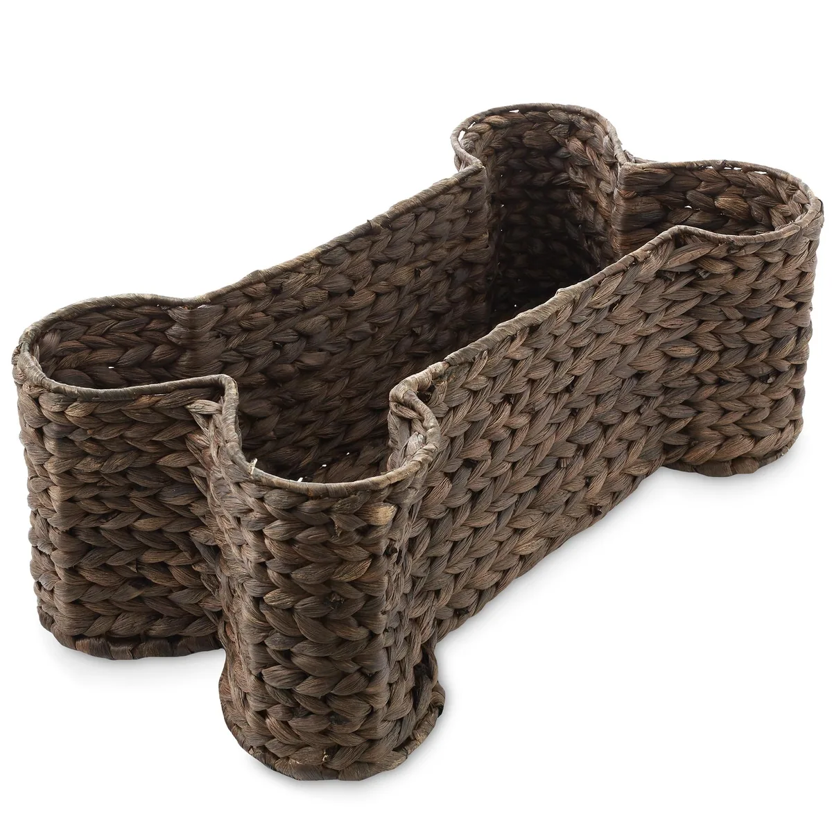 Casafield Casafield Dog Bone Shaped Storage Basket Espresso Large — product photo