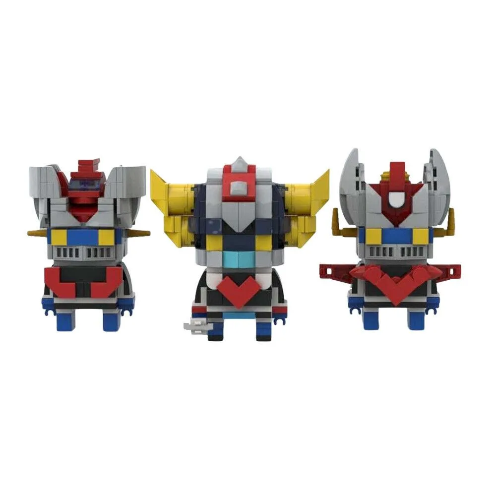 ZITIANYOUBUILD ZITIANYOUBUILD 3-in-1 Mecha Warrior 484 Pieces Educational Building Set — product photo