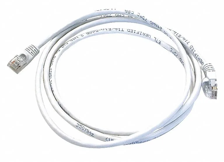 Monoprice Inc. Monoprice Inc. 3382 Cat5e network ethernet cable 1.524 m White 350 MHz 24 AWG 50 µm gold contacts — product photo