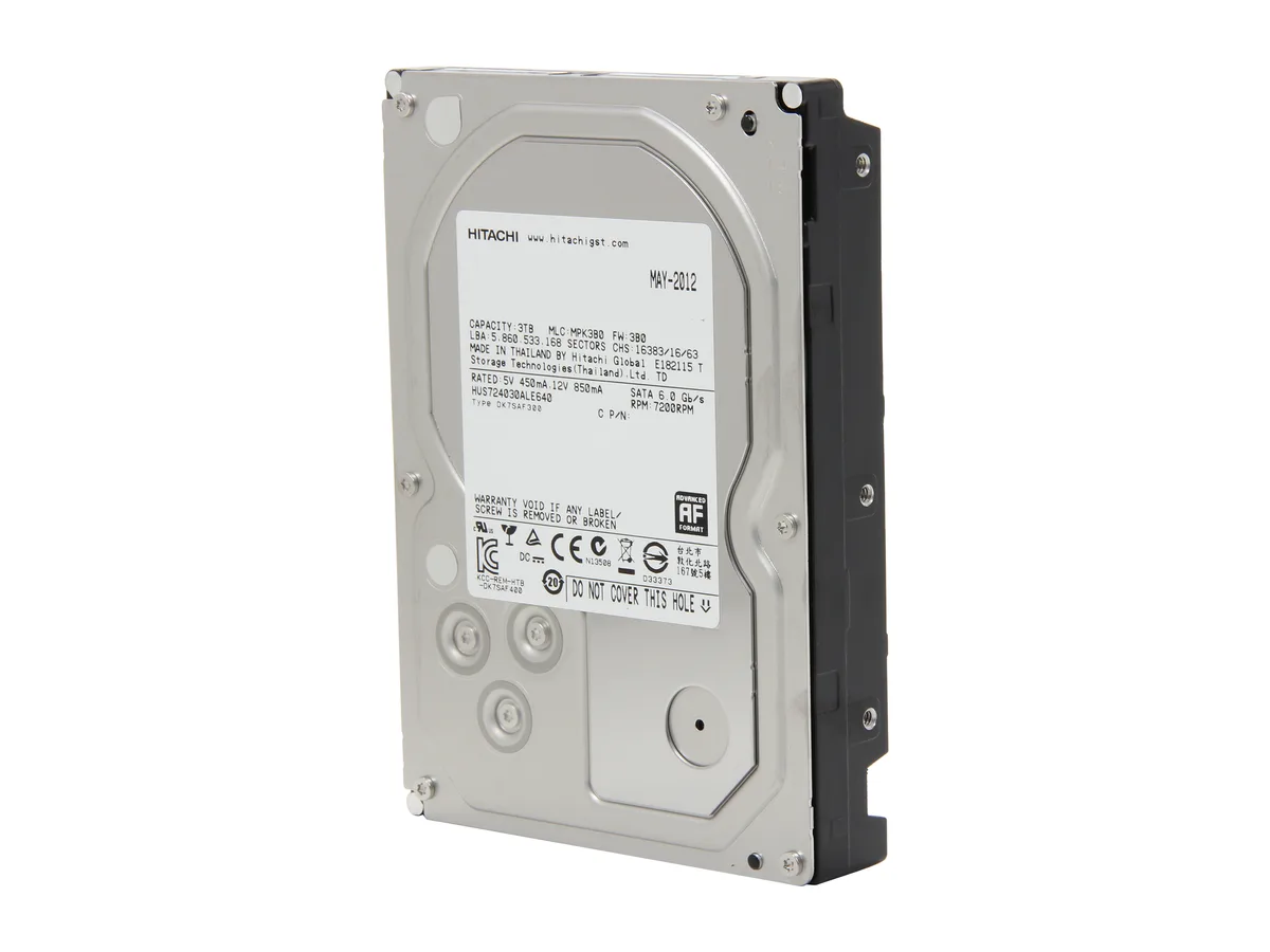 HGST HGST 0F14684 3TB 7200 RPM 64MB SATA 6.0Gb/s 3.5" internal hard drive — product photo