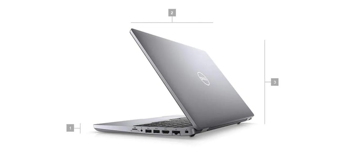 DELL DELL Latitude 5510 laptop i7-10610U 32GB 256GB SSD 15.6" FHD — product photo