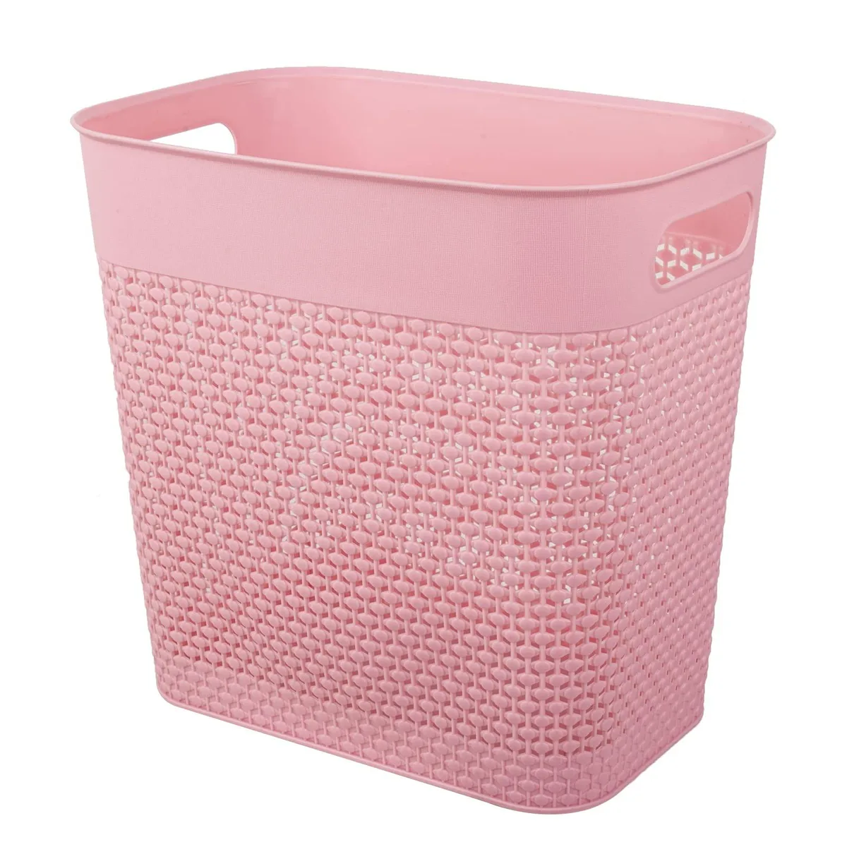 UUJOLY 01 3 Gallon Pink Trash Can 12 Pack — product photo