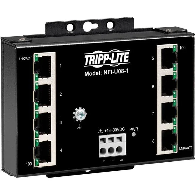 Tripp Lite Tripp Lite NFI-U08-1 8-port Fast Ethernet switch — product photo