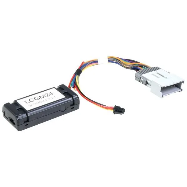 PAC LCGM24 interface module with 24-pin connector and wiring harness
