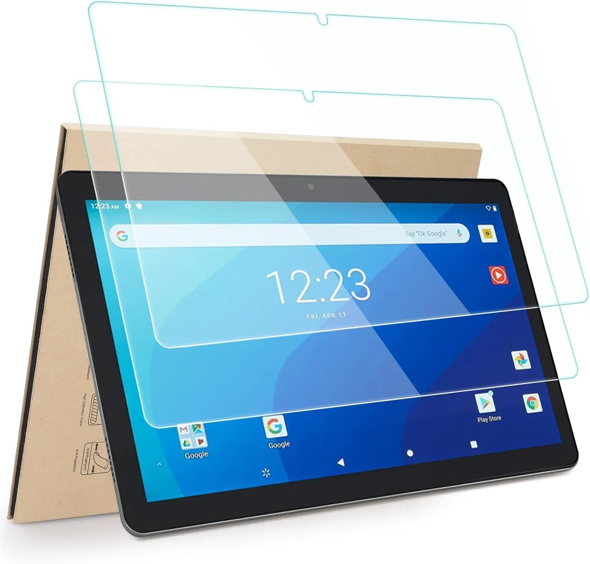 Leelbox Leelbox 2-Pack Screen Protector for Onn 10.1 inch Gen 3 2022 / Pro 2022 accessory — product photo