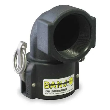 Banjo Banjo 200D90 2" Female Coupler x FNPT 90° Trap — product photo
