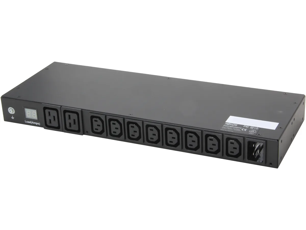 Tripp Lite Tripp Lite PDUMH20HV PDU 1U 200-240V 10 Outlets 12ft Cord — product photo