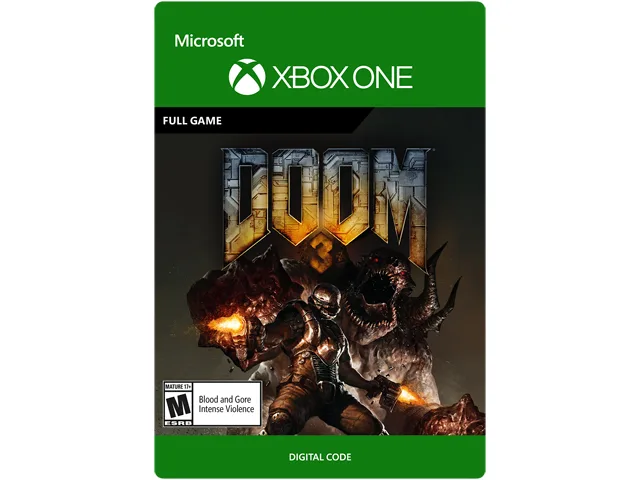 Bethesda Softworks Bethesda Softworks G3Q-00805 DOOM 3 Xbox One downloadable game — product photo