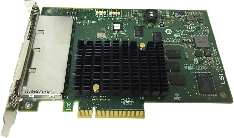LSI LSI 9201-16e 16-Lane 6Gbps SAS HBA IT Mode — product photo