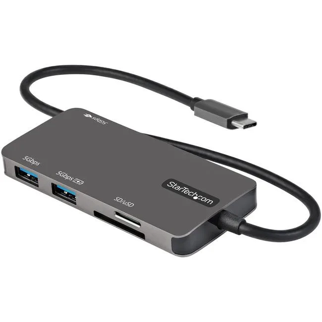 STARTECH STARTECH DKT30CHSDPD USB-C multiport adapter 4K HDMI 100W PD 3.0 12in cable — product photo