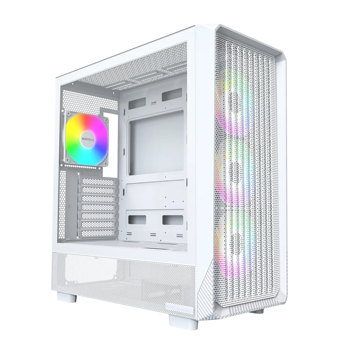 Montech Montech X5 (W) White PC Case 410mm GPU 165mm CPU 230mm PSU — product photo