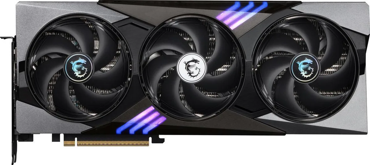 MSI MSI GeForce RTX 5080 16GB GAMING TRIO OC graphics card — product photo
