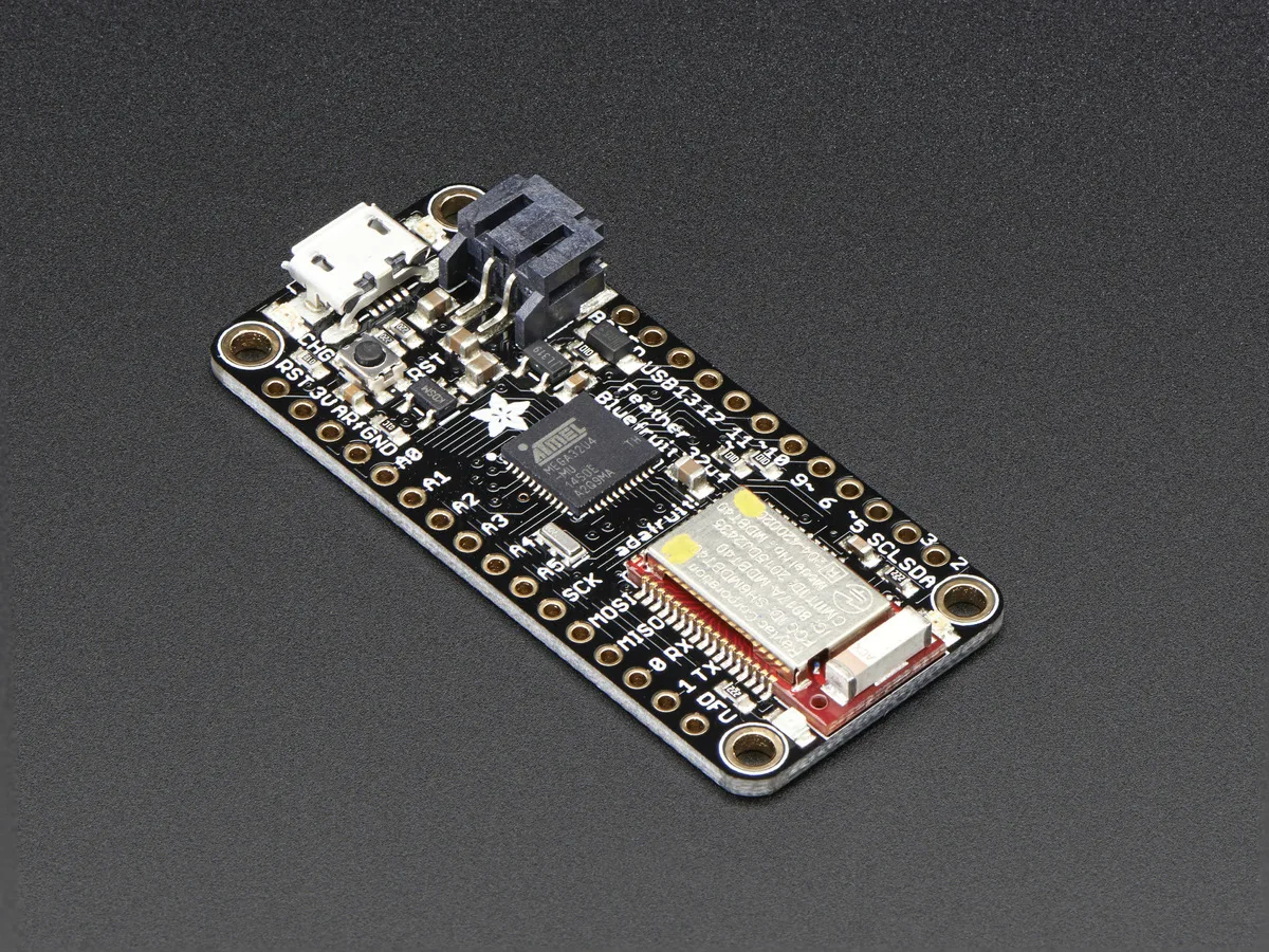 Adafruit Adafruit Feather 32u4 Bluefruit LE engineering development tool — product photo