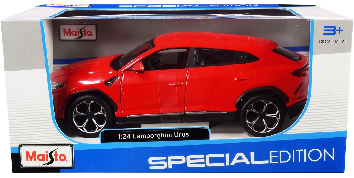 Maisto Maisto Lamborghini Urus Red Special Edition 1/24 Diecast Car — product photo