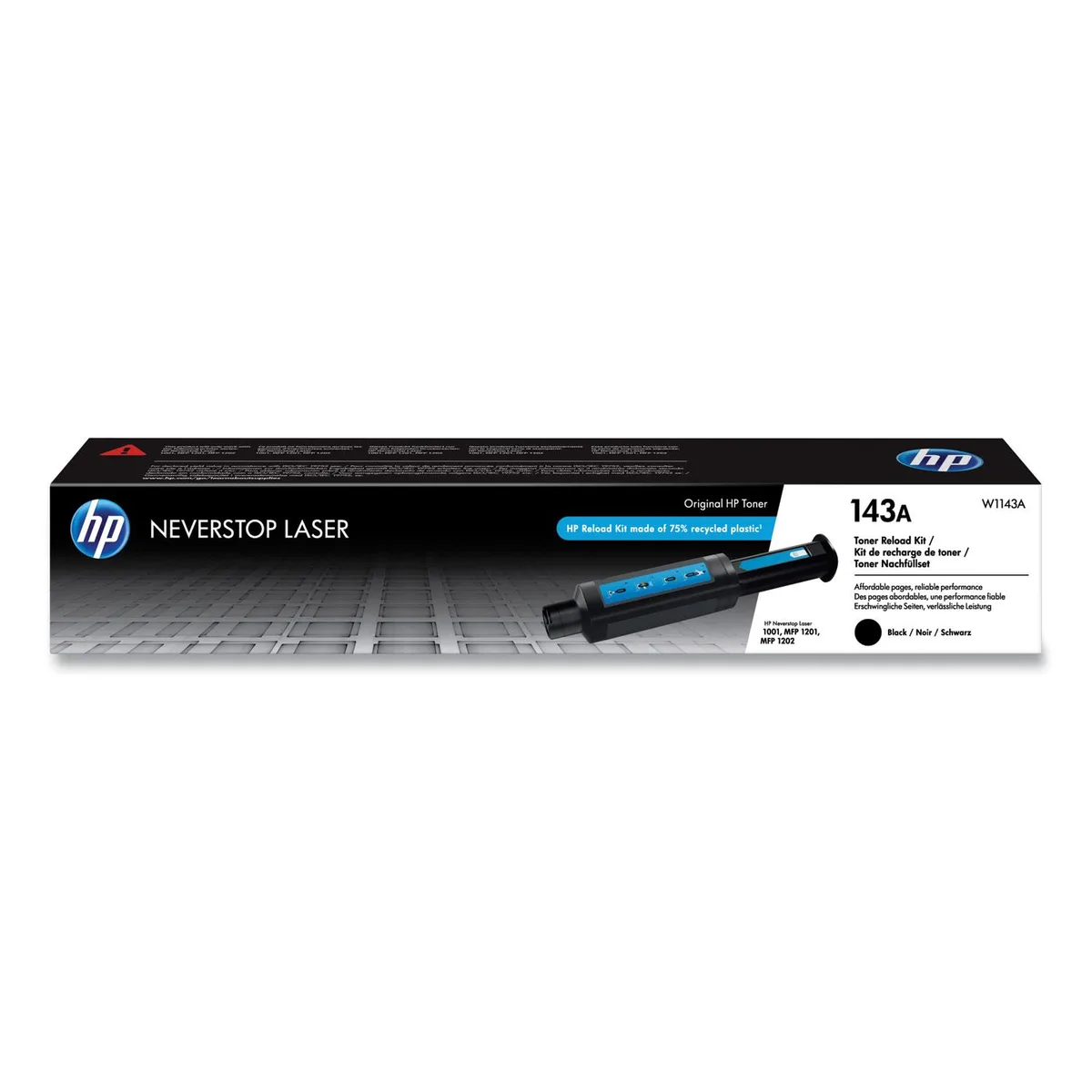 HP HP 143A W1143A Black Neverstop Toner Reload Kit 2500 Pages — product photo