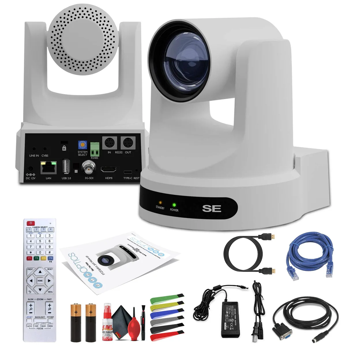 PTZOptics PTZOptics Move SE 12x network camera White — product photo