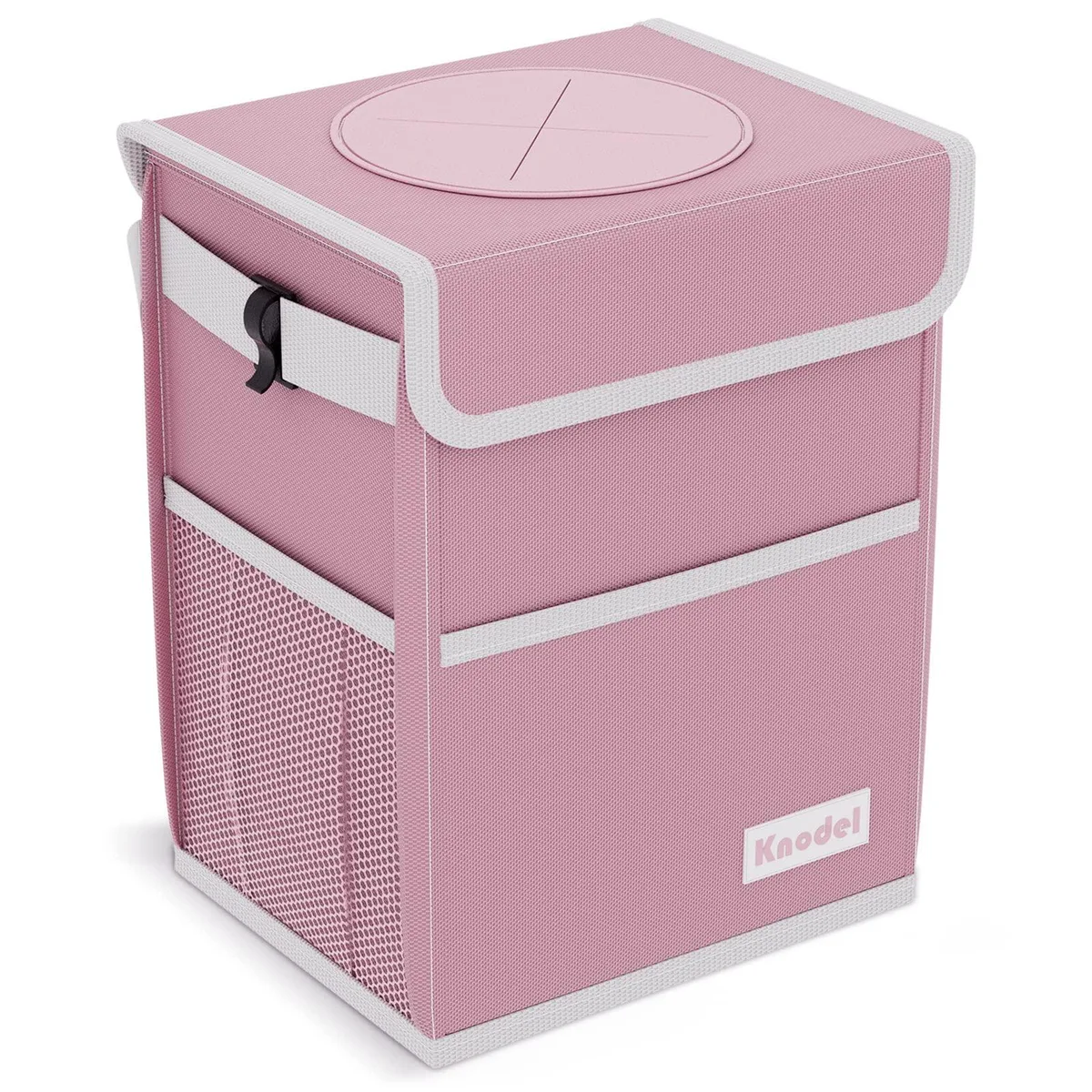  K KNODEL LJT-073 Car Trash Can 2 Gallon Pink 12 Pack — product photo