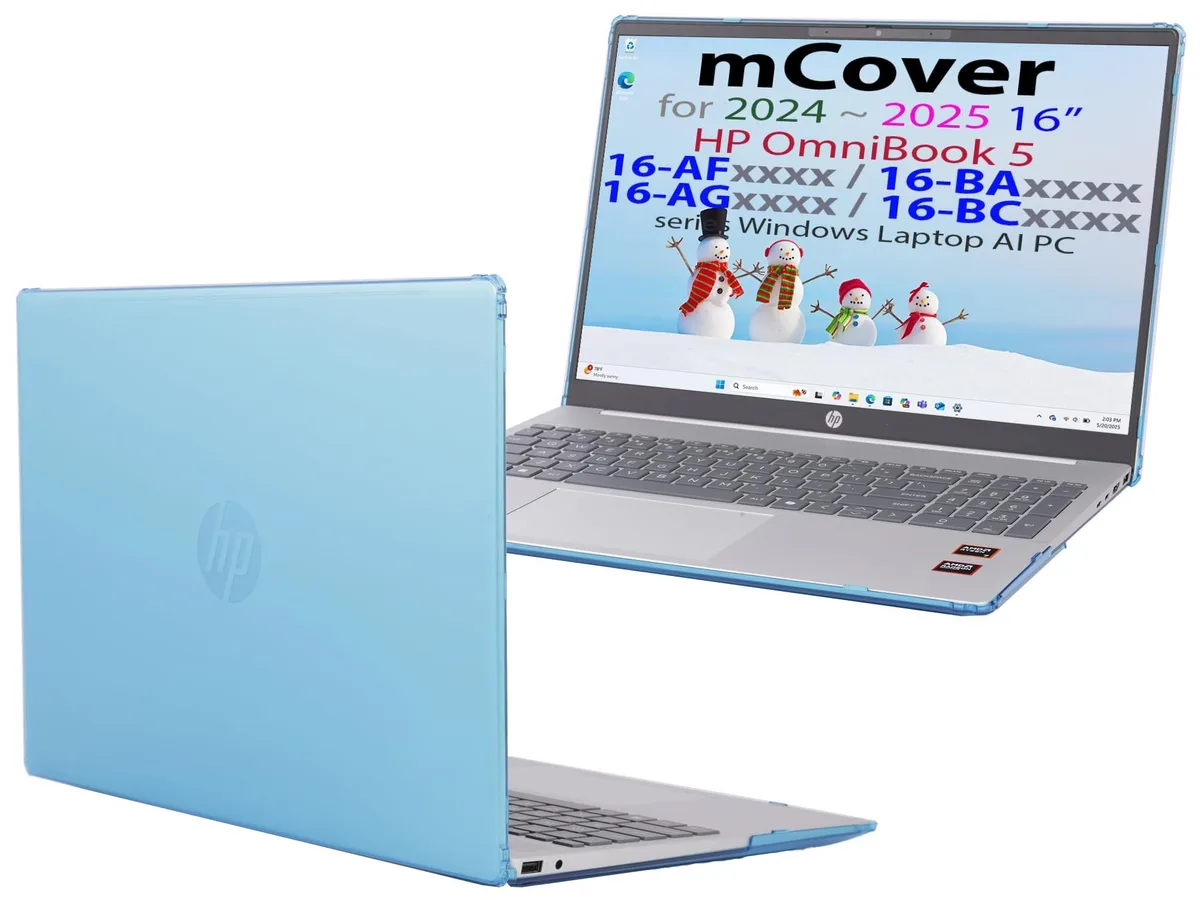 V2 Technologies V2 Technologies mCover 2 in 1 accessory for HP OmniBook 5 16 and Pavilion 16 Aqua — product photo