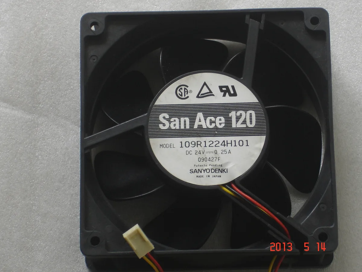 OEM Industries OEM Industries 109R1224H101 120mm 24V 0.25A 3-pin CPU cooler — product photo