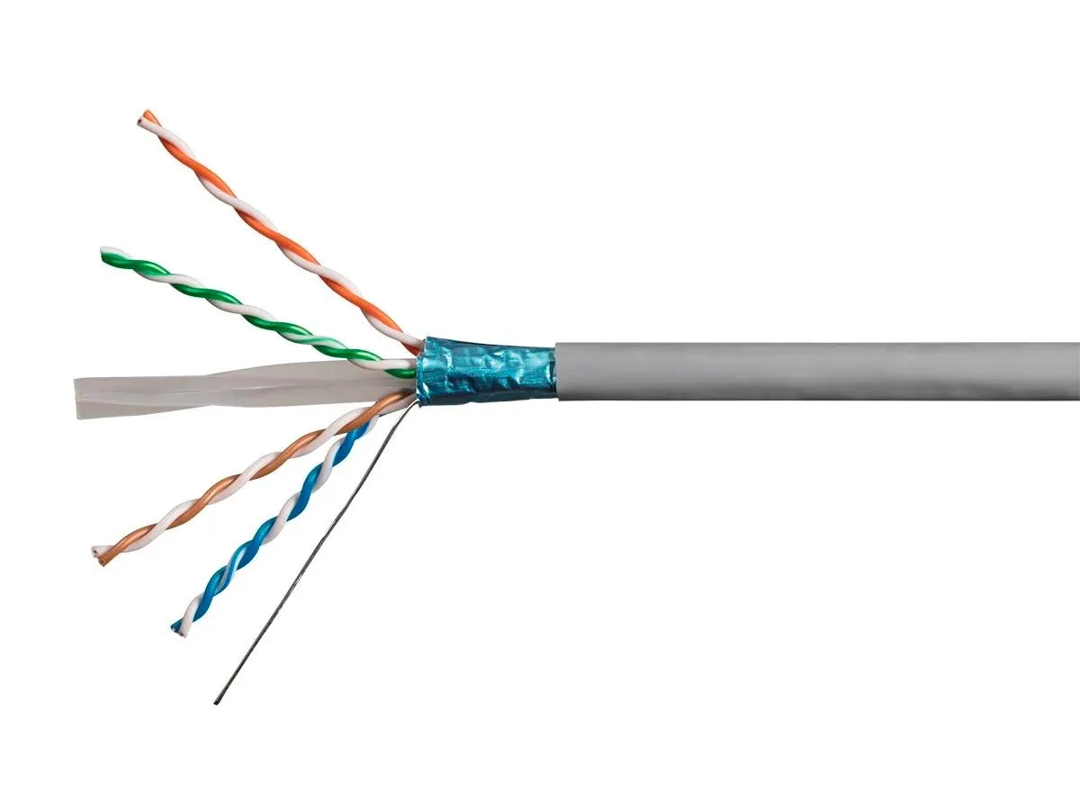 Monoprice Inc. Monoprice 118610 Cat6 STP Ethernet Cable 1000ft Gray 23AWG 550MHz — product photo