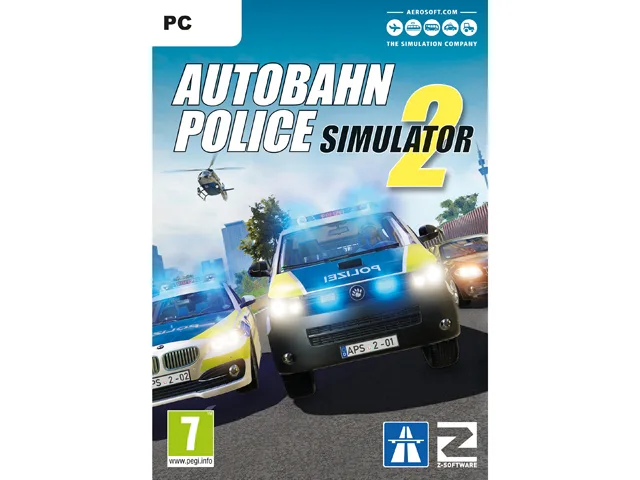 Aerosoft GmbH Aerosoft GmbH 44874 Autobahn Police Simulator 2 downloadable game — product photo