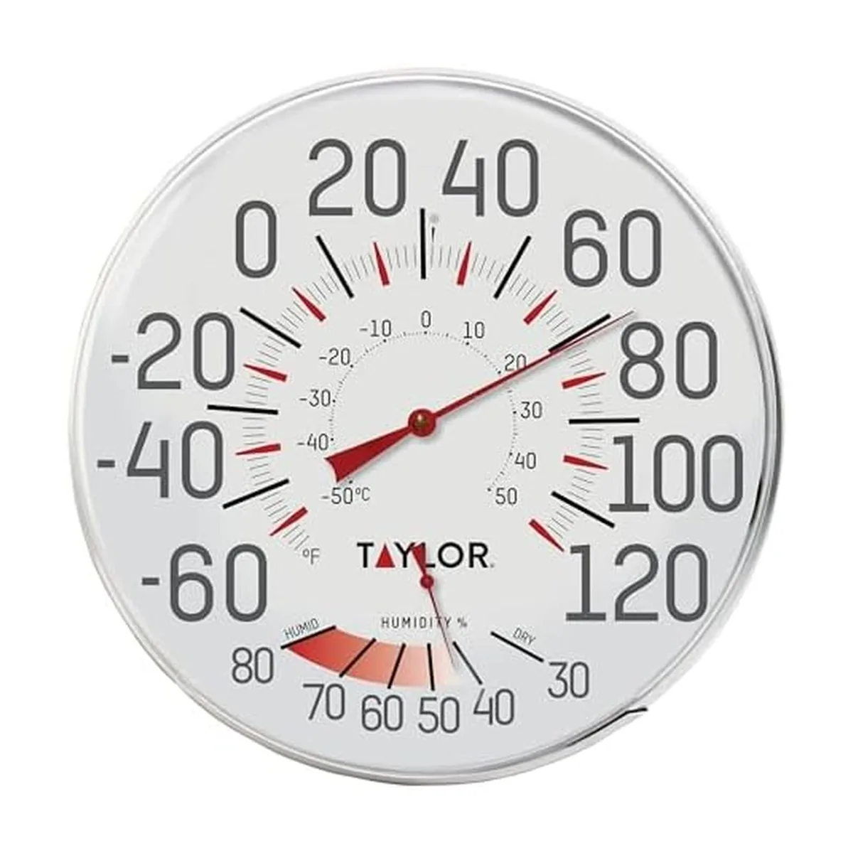  Precision Products Humidiguide Dial Thermometer 12-Inch White — product photo