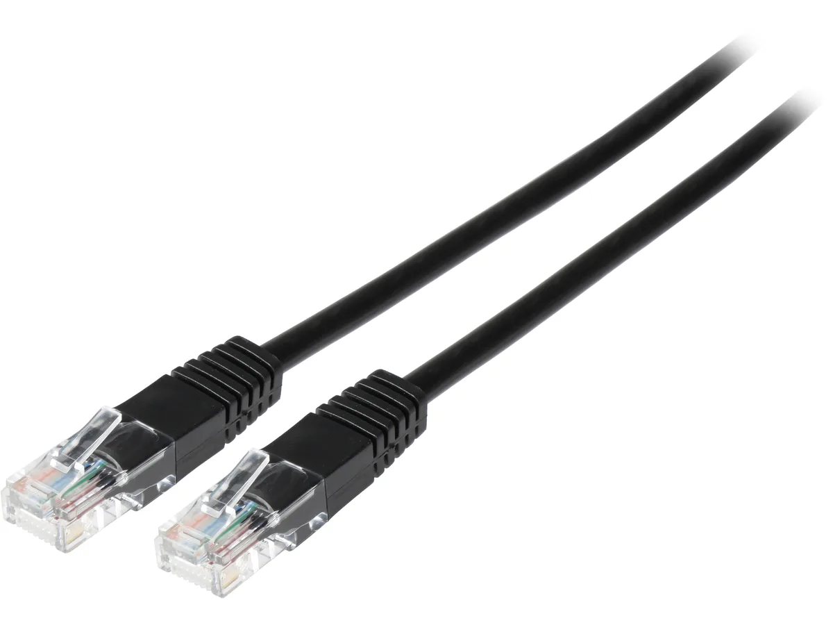 Tripp Lite Tripp Lite N002-007-BK 7 ft Cat5e 350MHz network ethernet cable — product photo