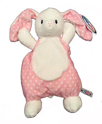 Mary Meyer Stuffed Toys Mary Meyer Dot Bunny Lovey Stuffed Animal, Pink — product photo